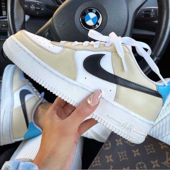 Nike Shoes - Nike custom air force 1 low sneakers